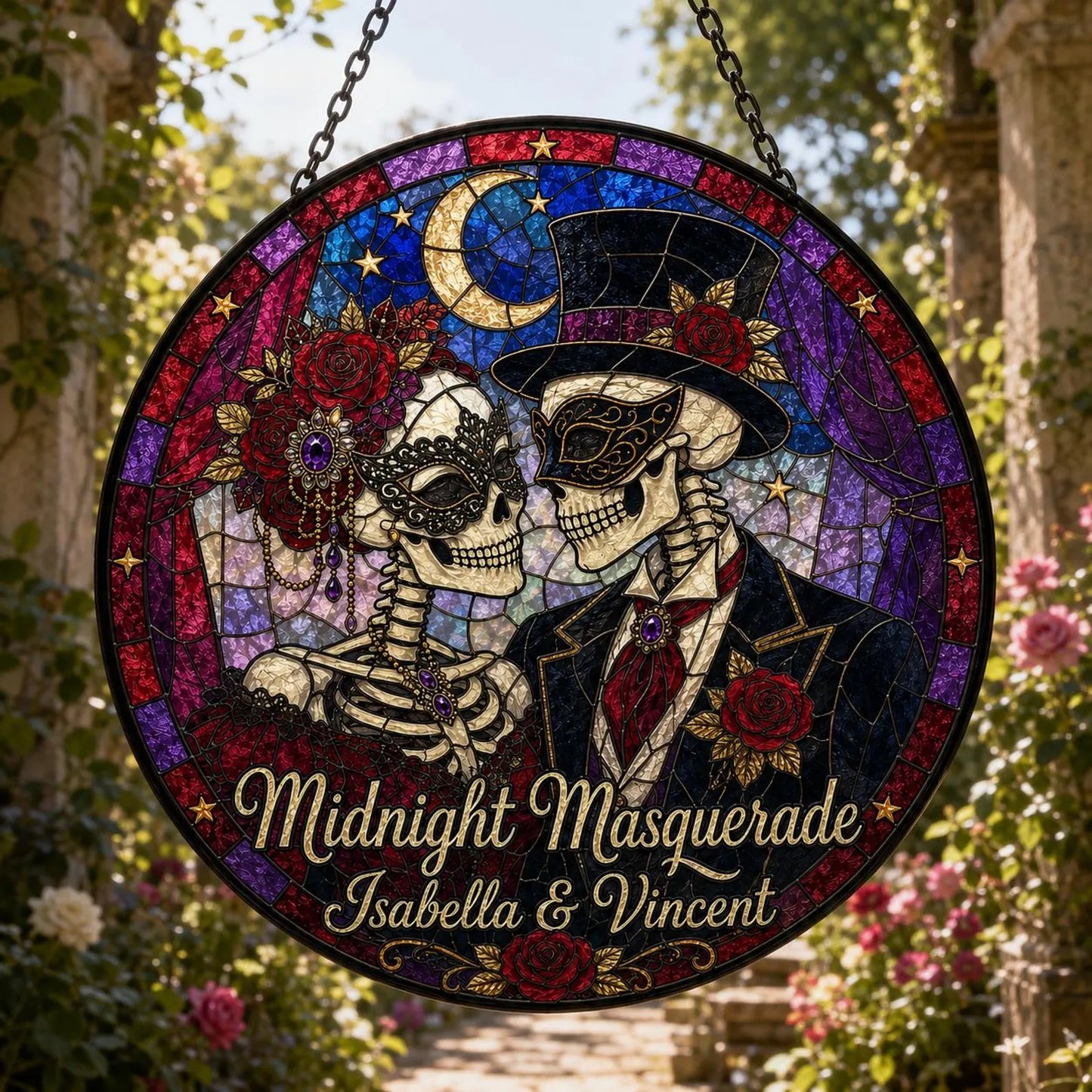 Personalized Gothic Wedding Gift
